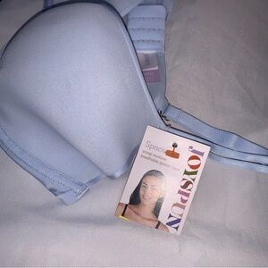 Joyspun Light Blue Magic Women's Bra Size 36D NWT Underwire Scoop Neckline